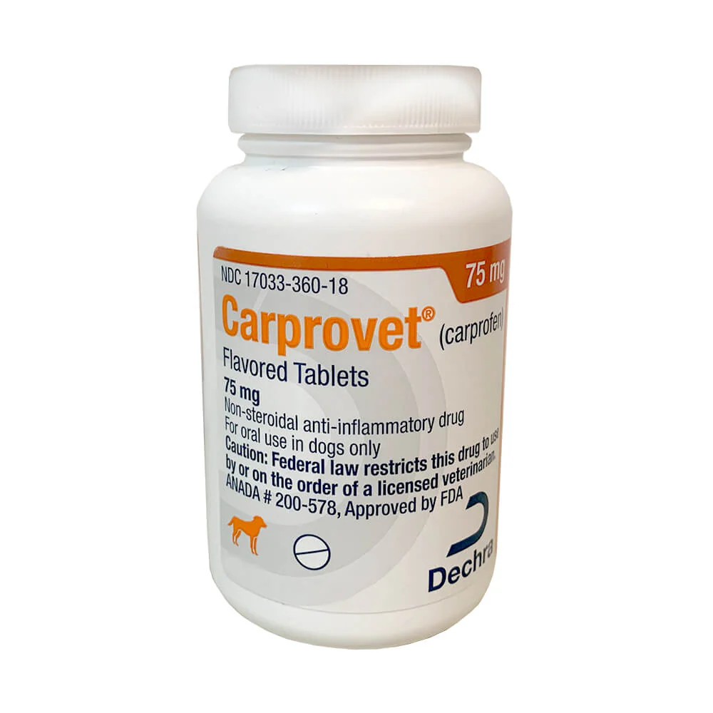 Rx Carprovet (carprofen) Flavored Tablets for Dogs, Pain Relief & Anti-Inflammatory - Image 2