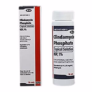 Rx Clindamycin Phosphate 1% Topical Solution for Dogs, 30 mL - Image 1