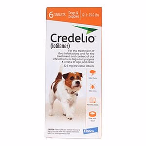 Rx Credelio (lotilaner) Flea & Tick Chewable Tablets for Dogs - Image 1
