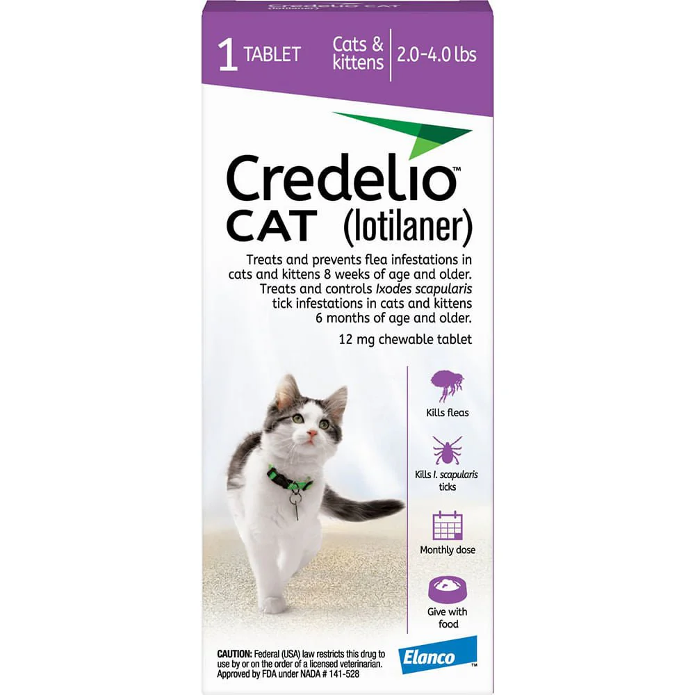 Rx Credelio Tablets for Cats - Image 1