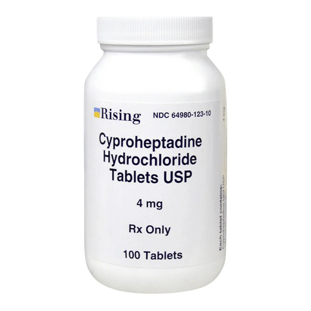 Rx Cyproheptadine, 4mg x 100 tablets - Image 1