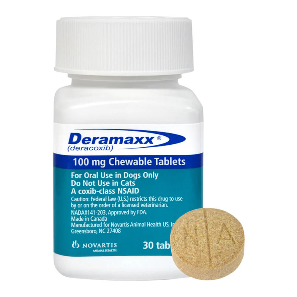 Rx Deramaxx (deracoxib) Chewable Tablets for Dogs - Image 1
