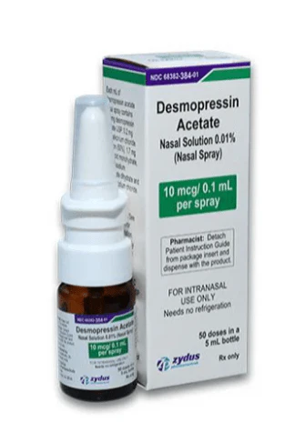 Rx Desmopressin Acetate Nasal Spray 0.01%, 5 mL