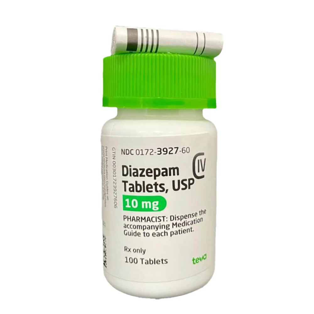 Rx Diazepam (Generic) 10 mg Tablets for Dogs & Cats - Image 1