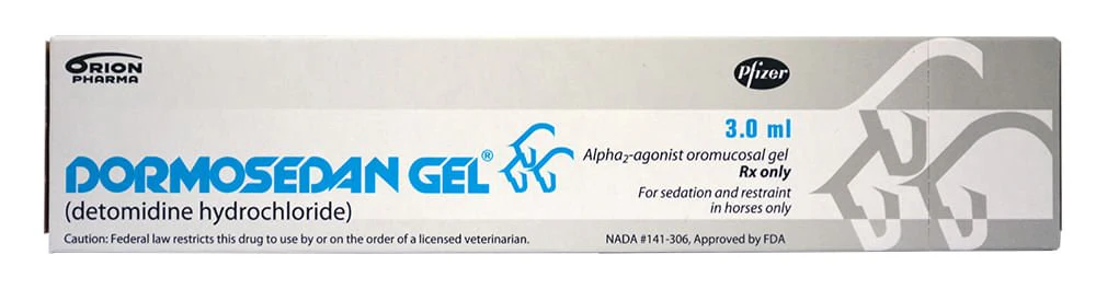 Rx Dormosedan (detomidine hydrochloride) Gel for Horses - Image 1