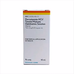 Rx Dorzolamide-Timolol Opth Solution, 22.3mg/6.8mg x10ml - Image 1