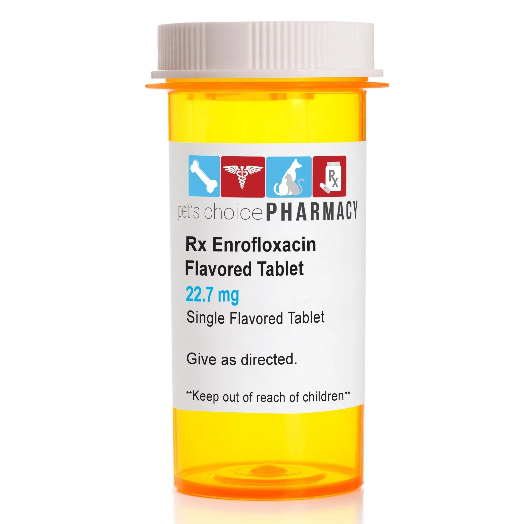 Rx Enrofloxacin (Generic) Flavored Tablets for Dogs & Cats - Image 1
