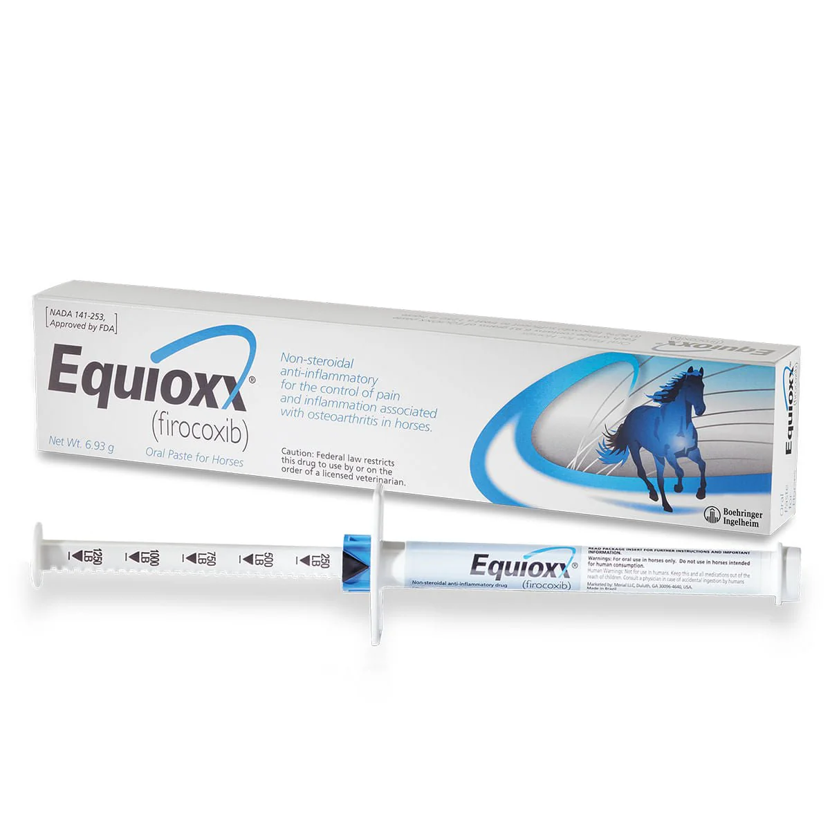 Rx Equioxx (firocoxib) Oral Paste for Horses, 6.93 gram Syringes - Image 1