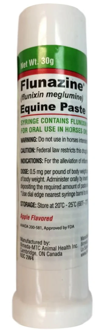 Rx Flunazine (flunixin meglumine) Equine Paste x 30gm tube - Image 1