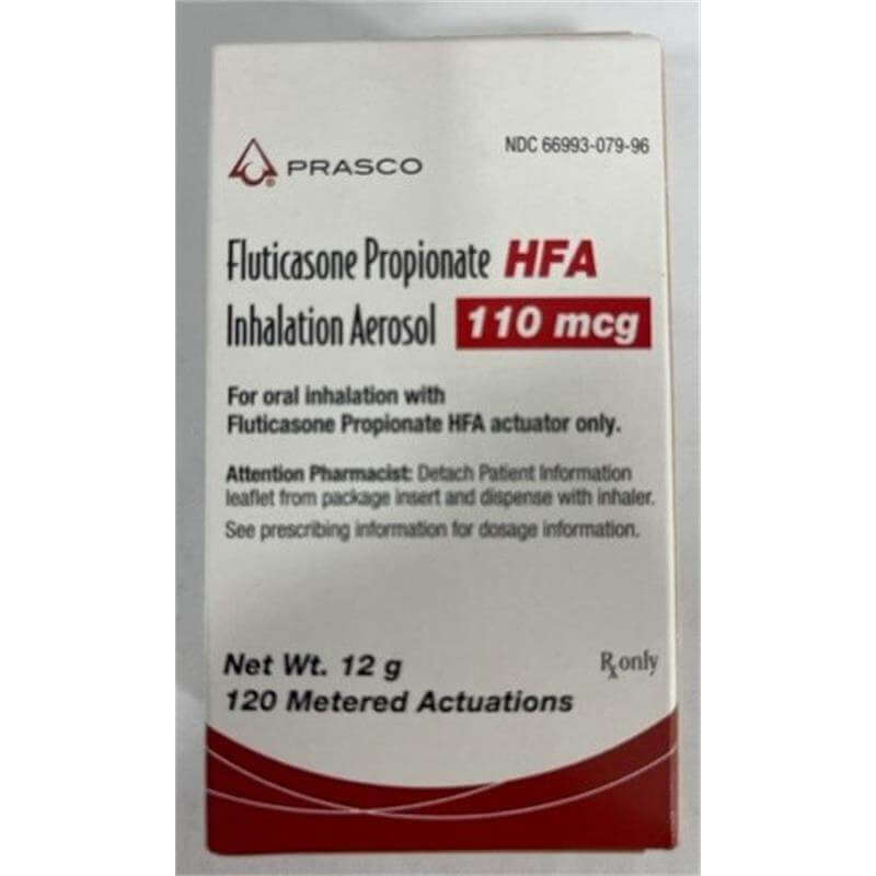 Rx Fluticasone Propionate HFA Inhaler for Dogs and Cats, 110mcg x 12gm - Image 1