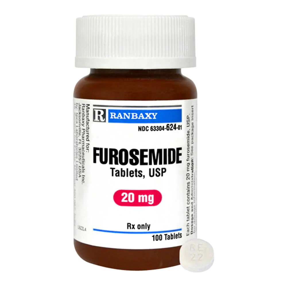 Rx Furosemide (Generic) Tablets for Dogs & Cats - Image 1