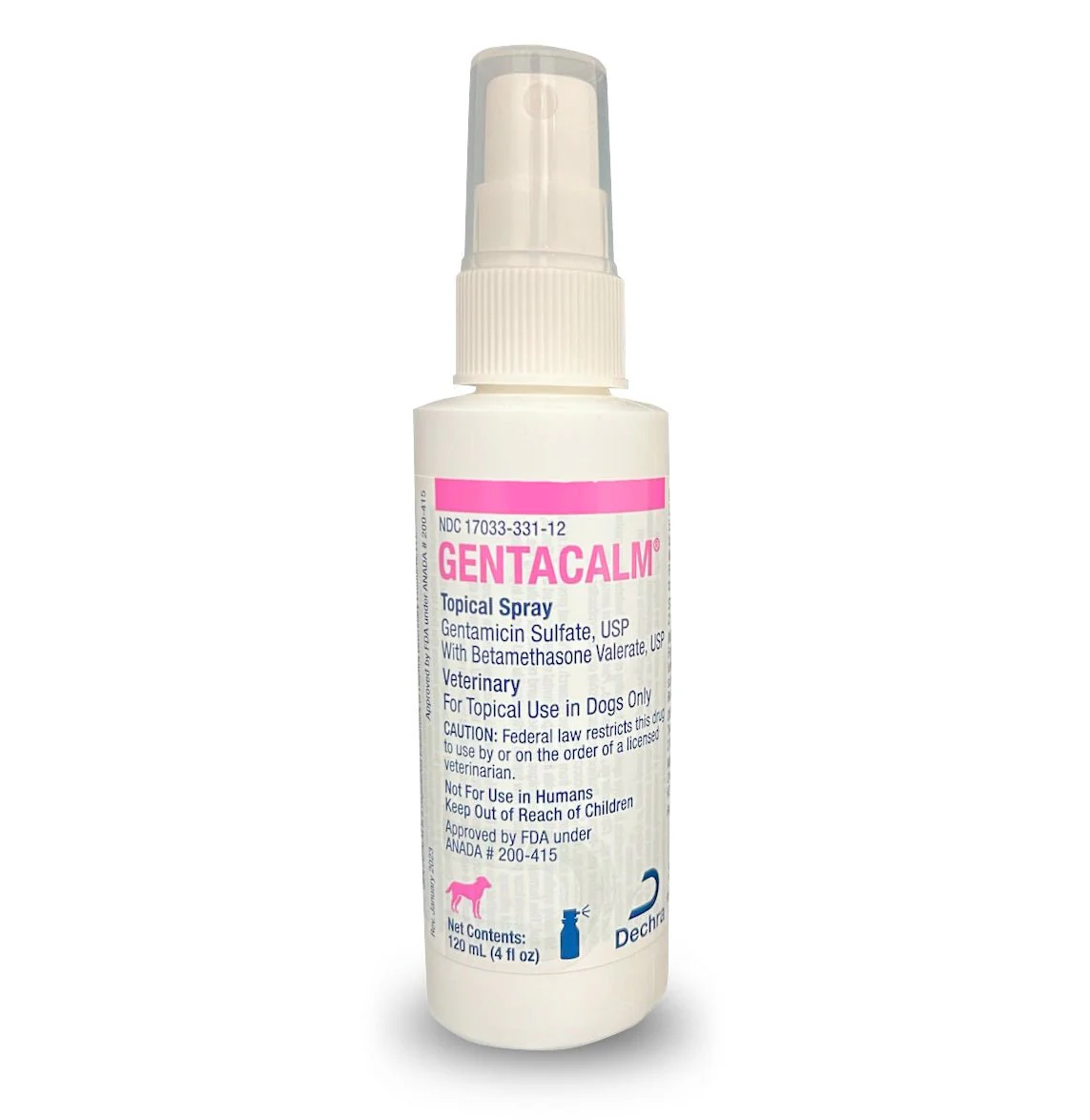 Rx Gentacalm Topical Spray - Image 1