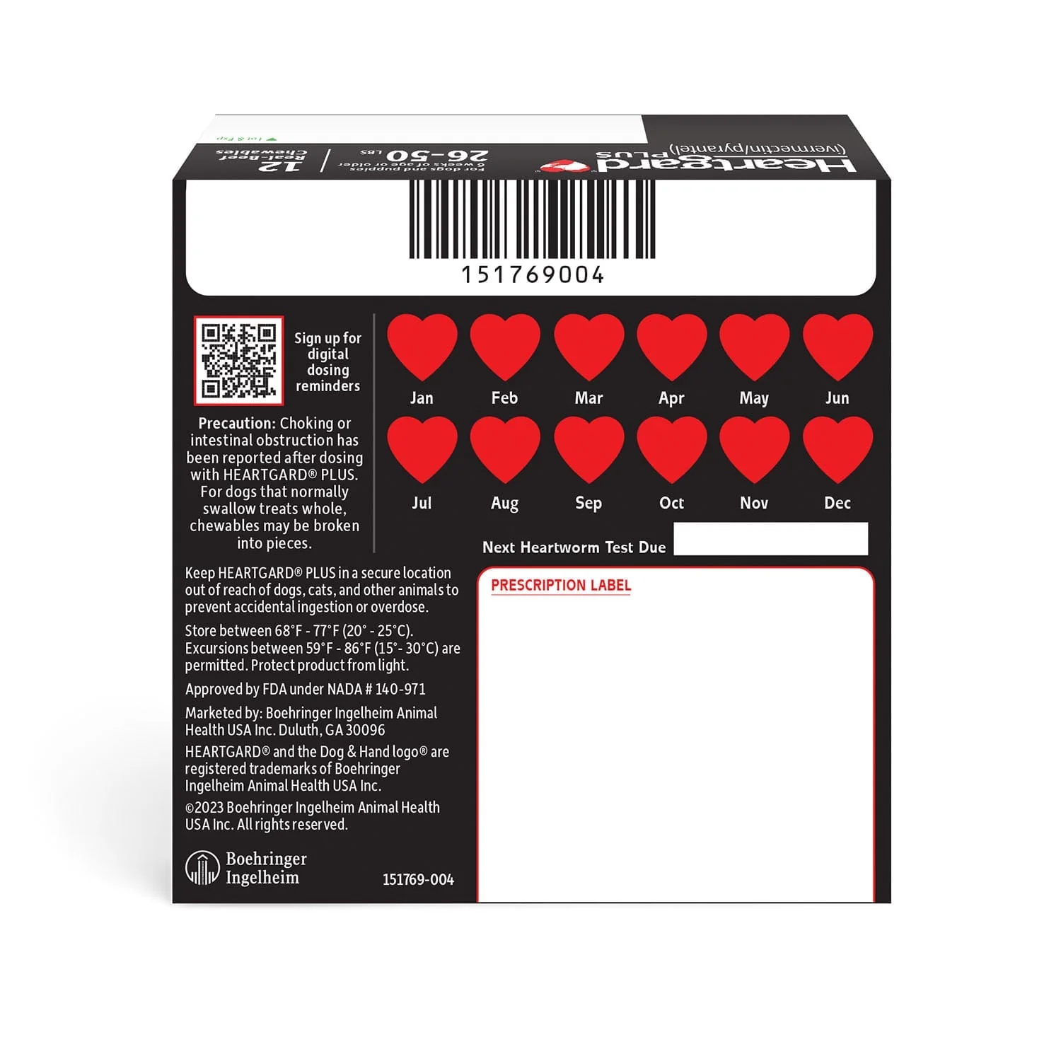 Rx Heartgard Plus (ivermectin/pyrantel) Monthly Chewables — Effective Heartworm & Parasite Prevention for Dogs Puppies - Image 2