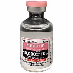 Rx Heparin Injection for Dogs, Cats, & Horses - Image 2