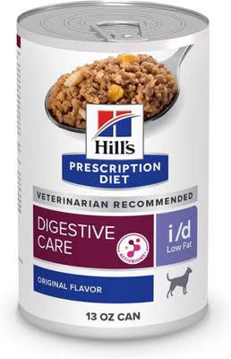 Rx Hill's Prescription Diet i/d Digestive Care Low Fat Pate Wet Dog Food, Case of 12 Cans - Image 1