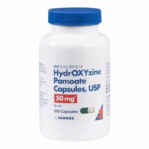 Rx HydrOXYzine (Generic) Capsules for Horses, Dogs, & Cats - Image 1