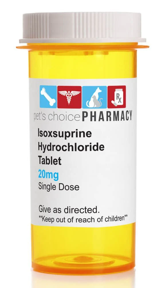 Rx Isoxsuprine Hydrochloride (Generic) Tablets for Horses - Image 1