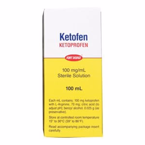 Rx Ketofen (ketoprofen) Injection for Horses - Image 2