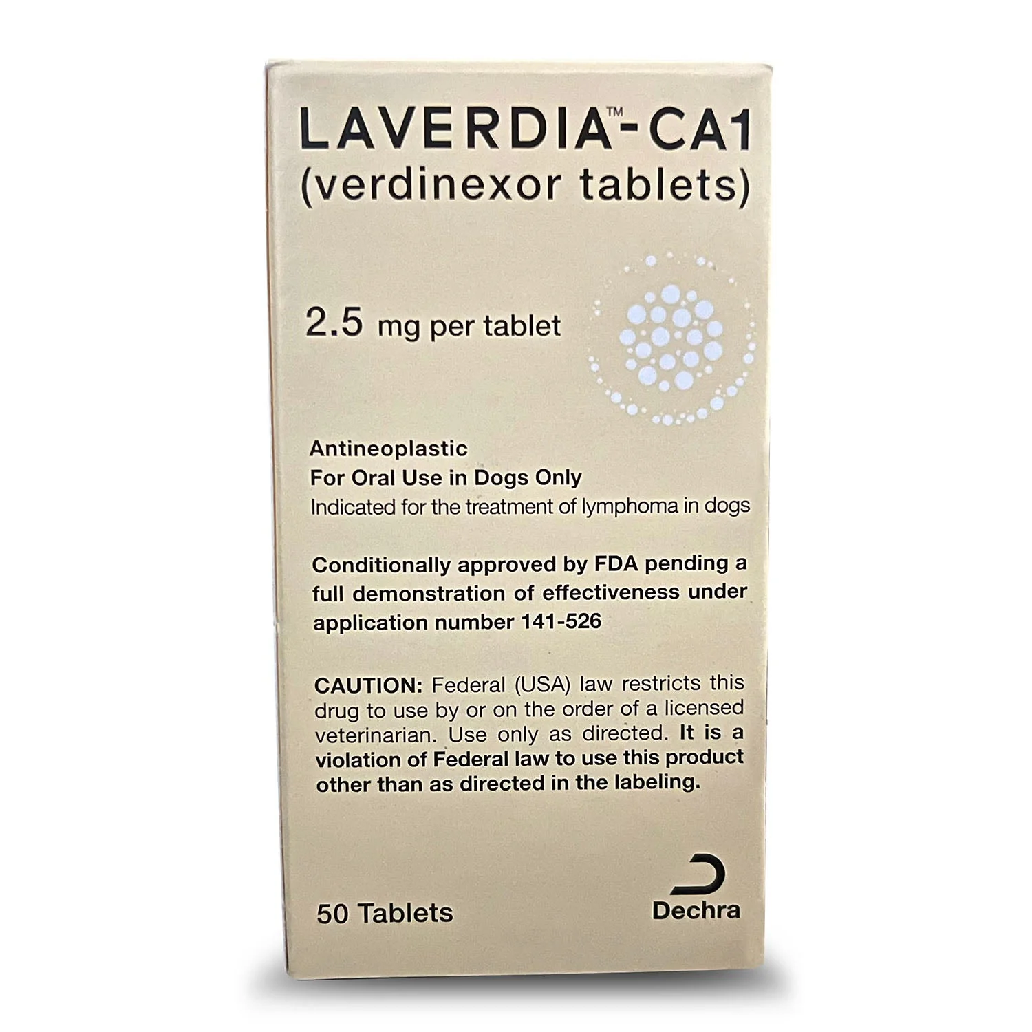 Rx Laverdia-CA1 (Verdinexor Tablets) Dog Cancer Treatment for Lymphoma - Image 1