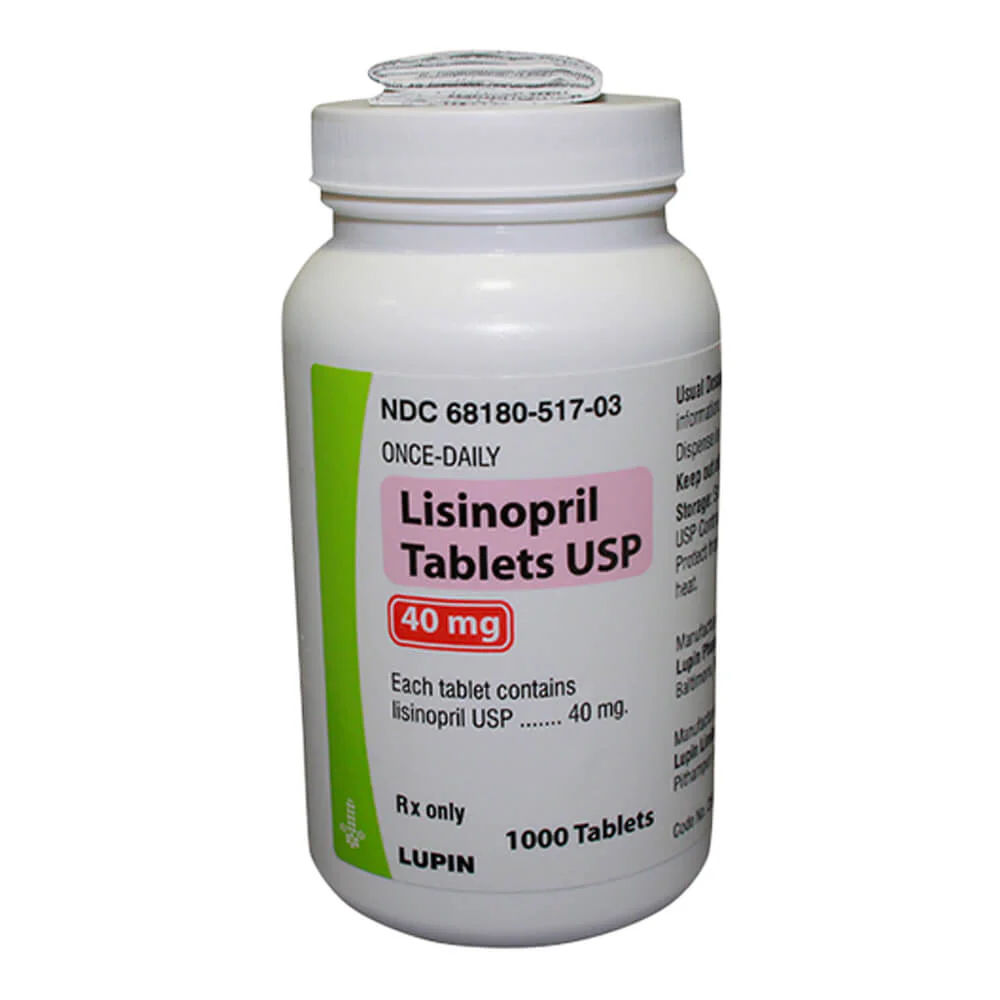 Rx Lisinopril Tablets for Dogs & Cats, 100 ct - Image 1