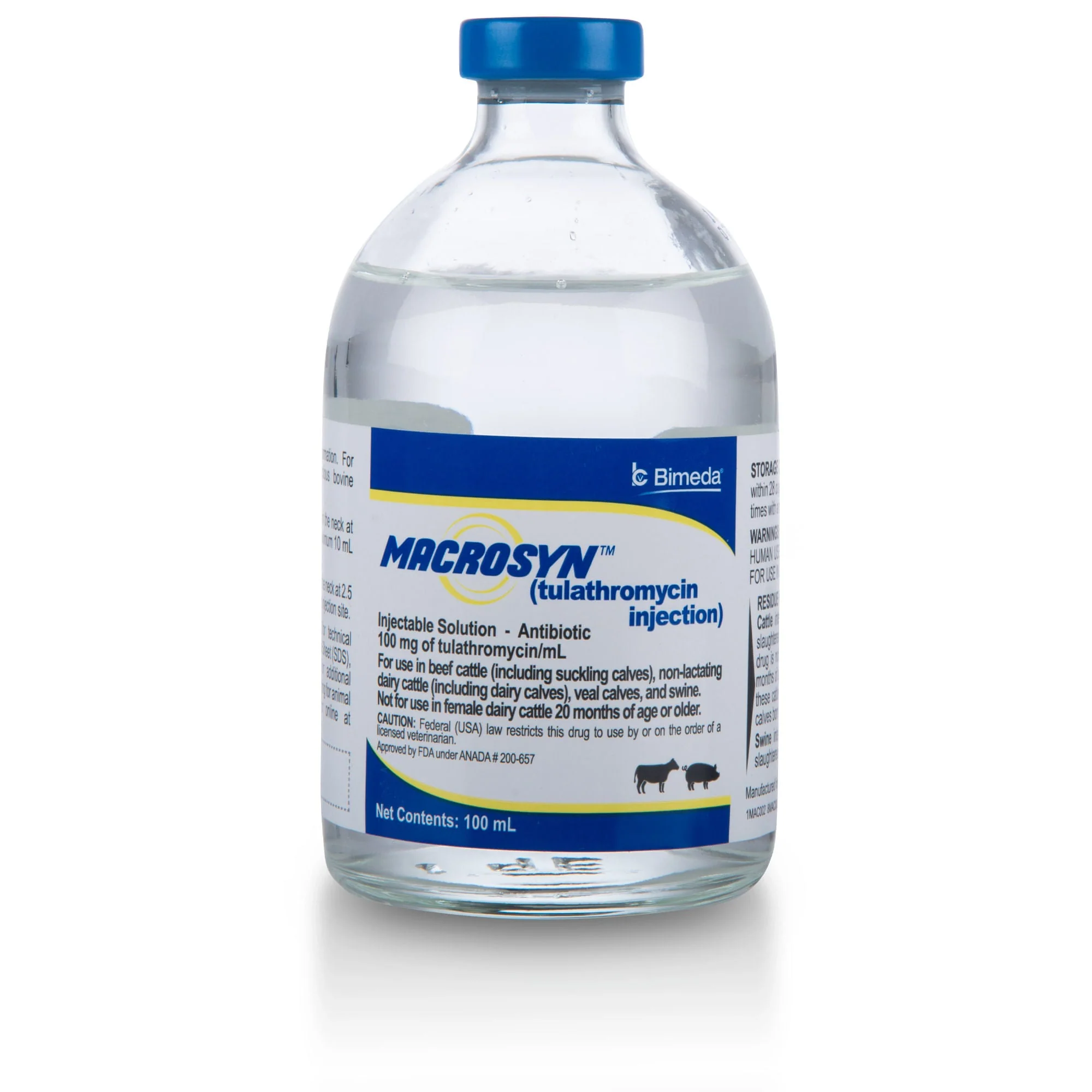 Rx Macrosyn (tulathromycin) Injection for Swine & Cattle - Image 2
