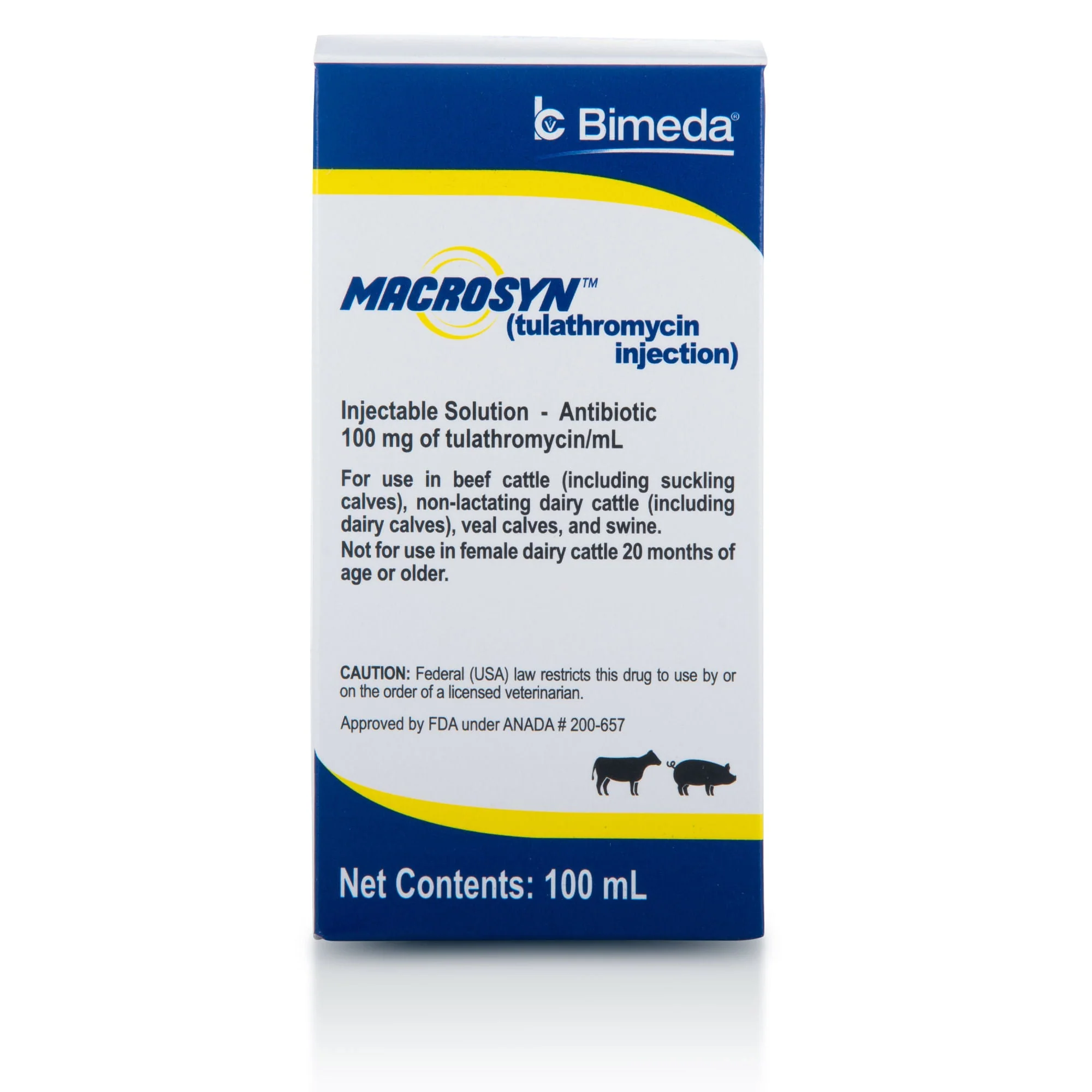 Rx Macrosyn (tulathromycin) Injection for Swine & Cattle - Image 3