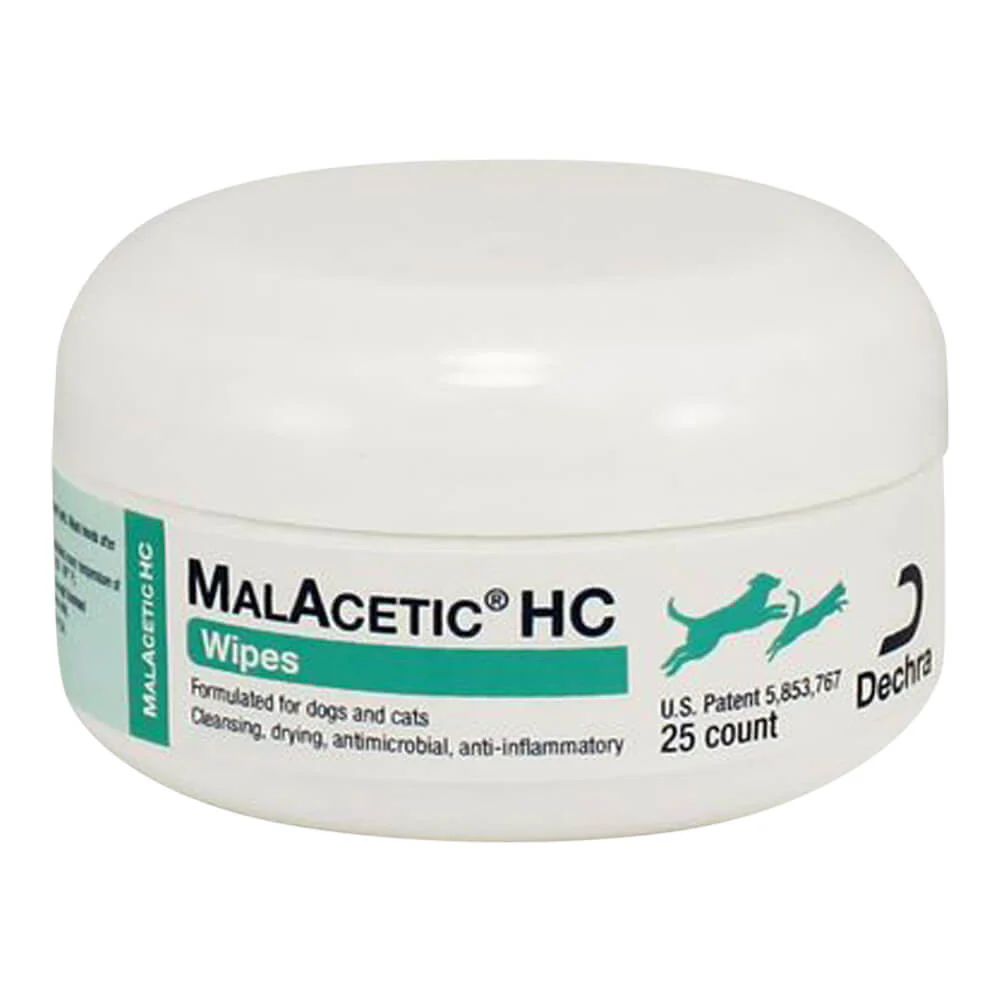 Rx MalAcetic HC Wipes, 25 ct - Image 1