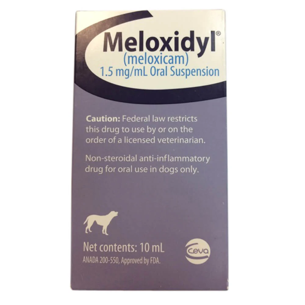 Rx Meloxidyl (meloxicam) 1.5mg/mL Oral Suspension for Dogs - Image 1