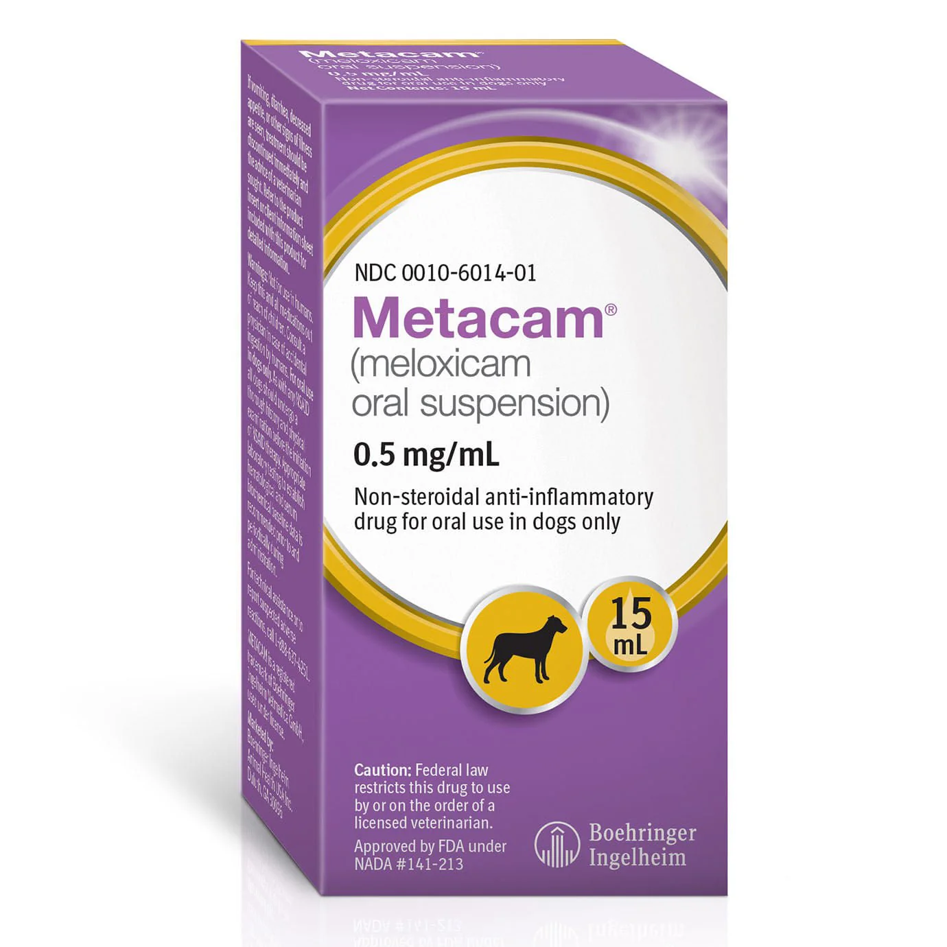 Rx Metacam (meloxicam) Oral Suspension for Dogs - Image 1