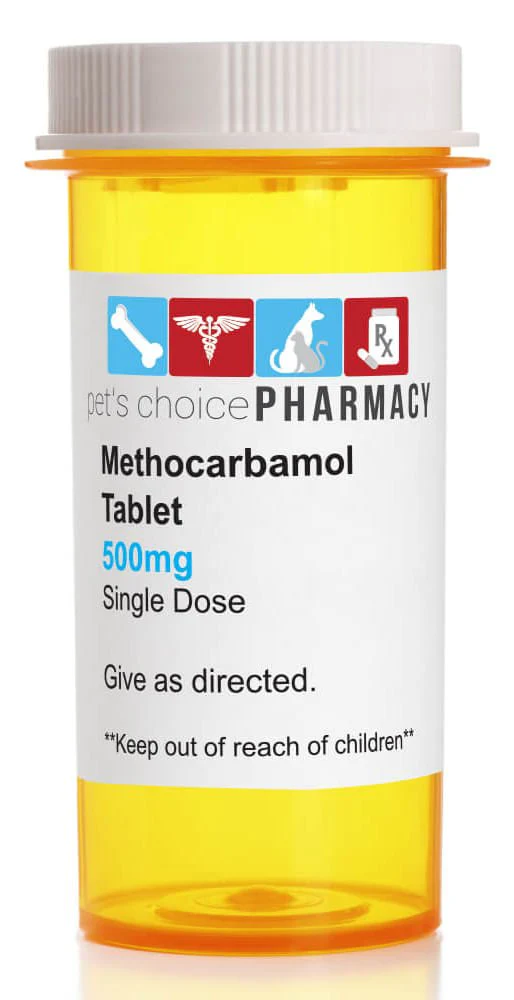 Rx Methocarbamol (Generic) Tablets for Dogs, Cats, & Horses - Image 1