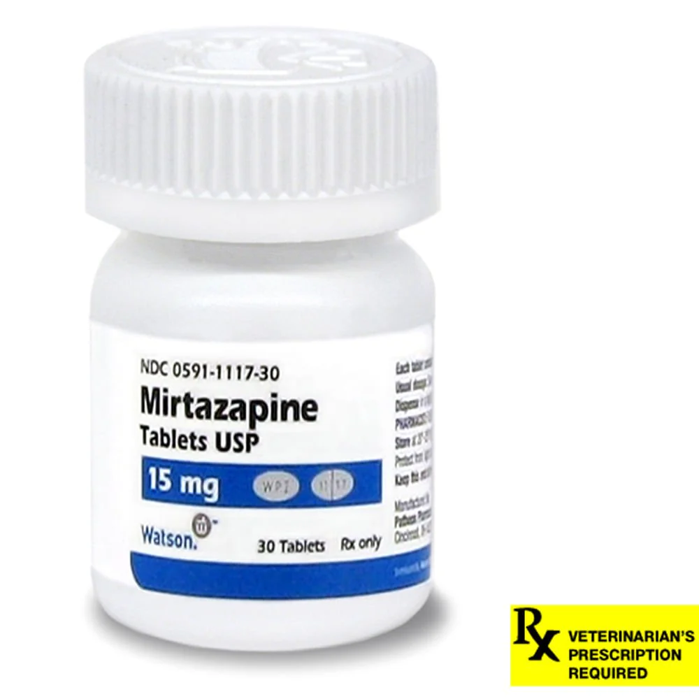 Rx Mirtazapine (Generic) Tablets for Dogs & Cats - Image 1