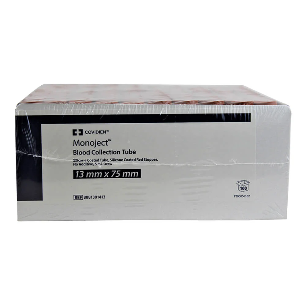 Rx Monoject Blood Collection Tubes, 5 mL, 100 ct - Image 1
