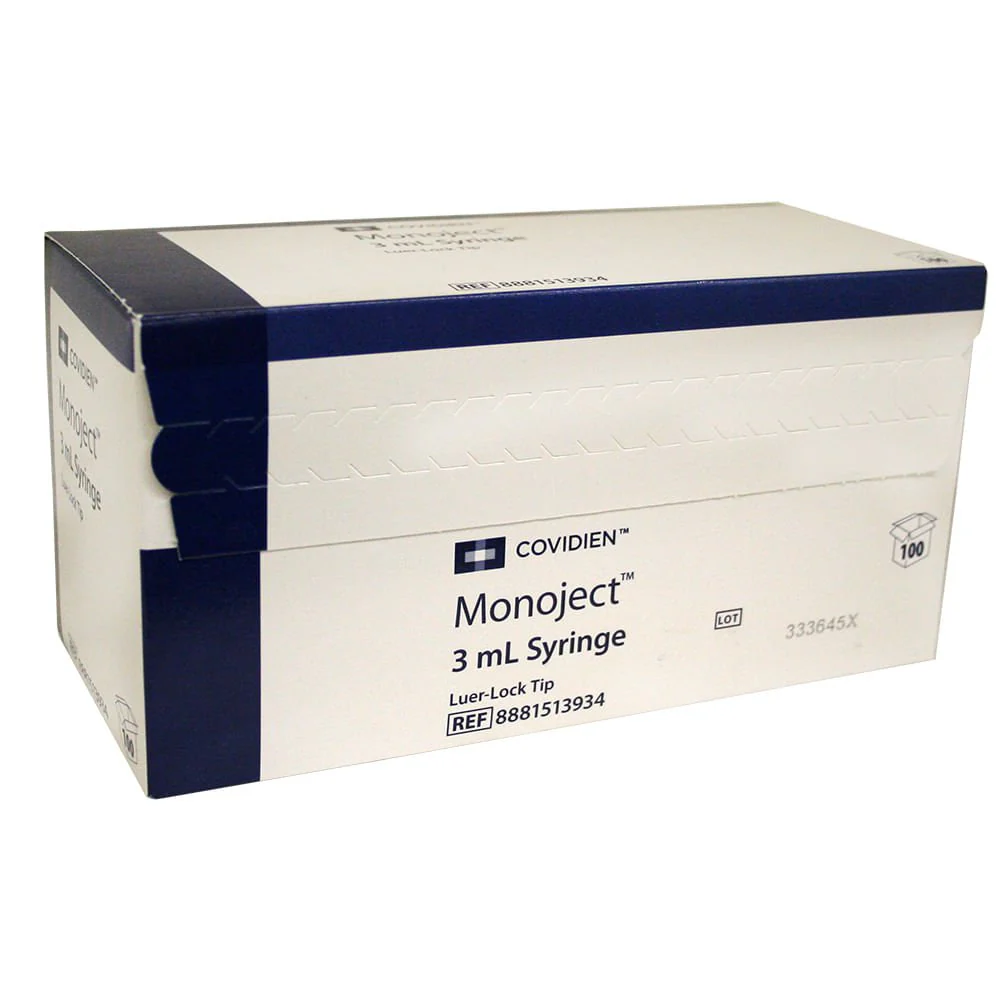 Rx Monoject Luer-Lock (LL) Syringes - Image 1