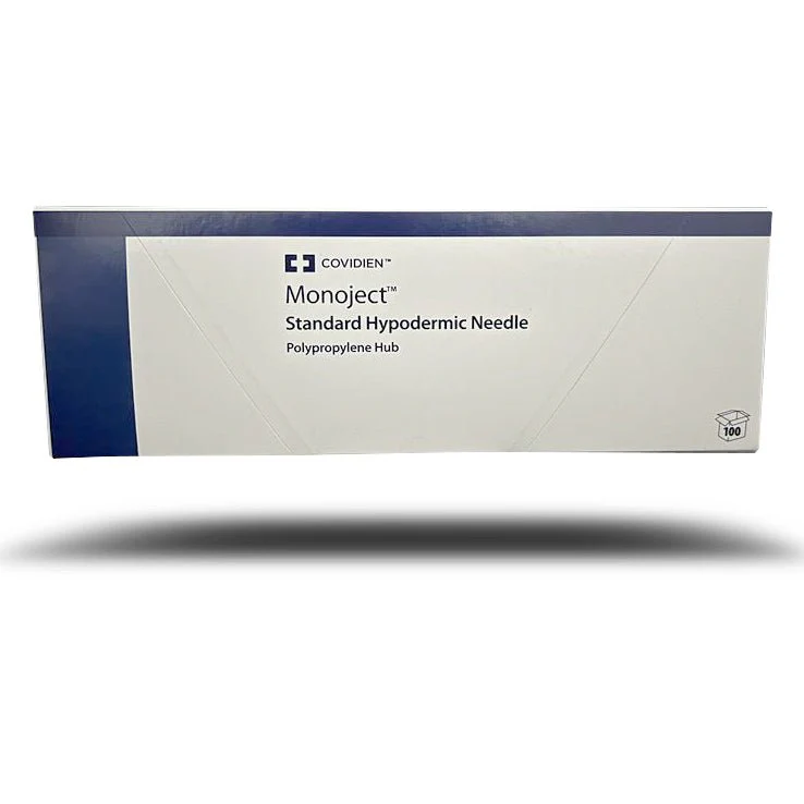 Rx Monoject Polypropylene Hub Needles, Box of 100 - Image 1