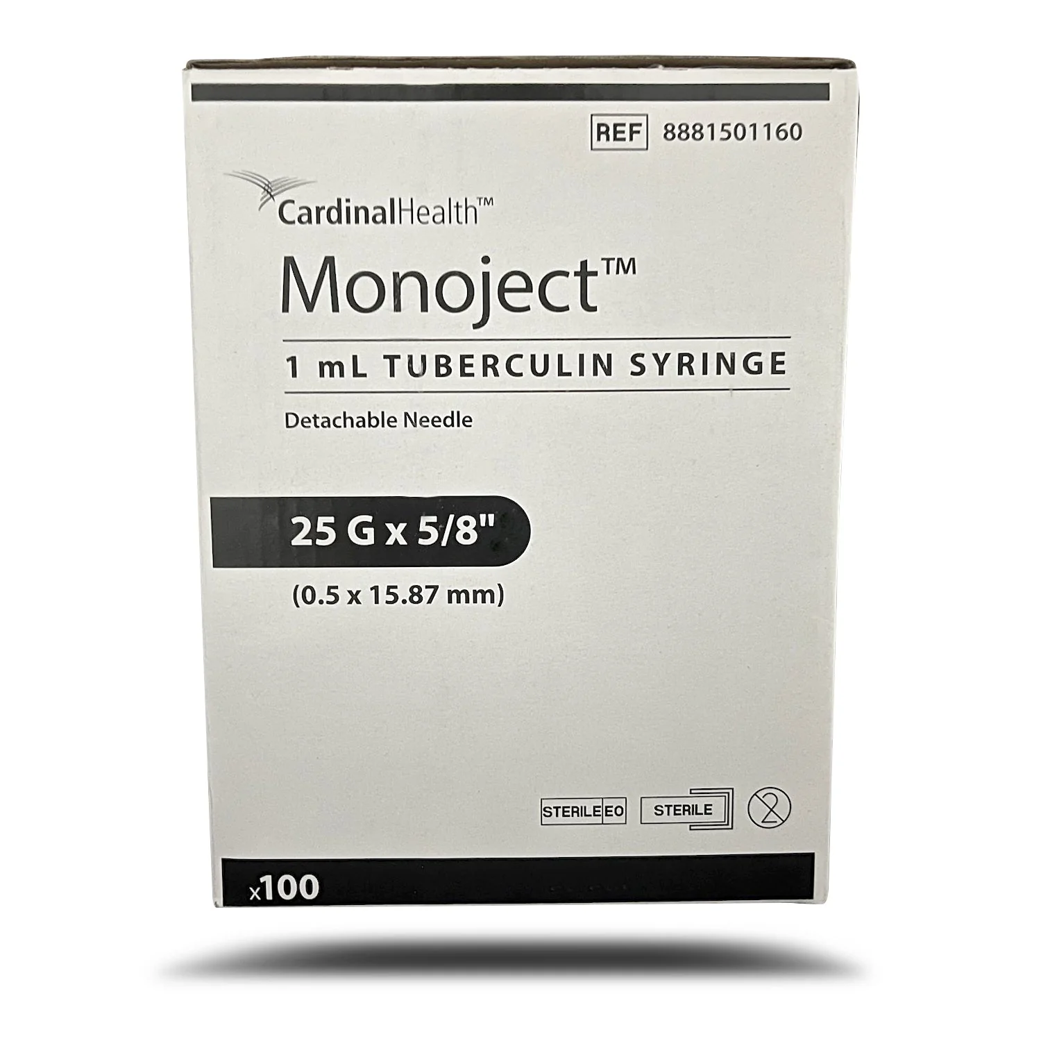 Rx Monoject Tuberculin (TB) Syringe with Needle - Image 3