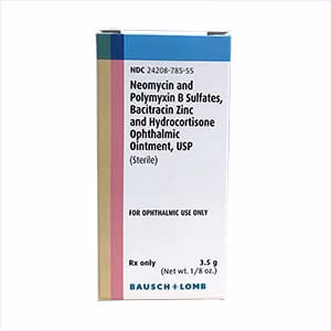 Rx Neo/Poly/Bac with Hydrocortisone, Ophthalmic Ointment, 3.5gm - Image 1