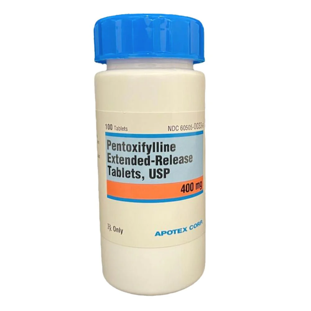 Rx Pentoxifylline ER (Generic) Tabs 400mg x 100ct - Image 1