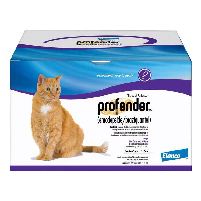 Rx Profender (emodepside/praziquantel) Topical Parasiticide Solution for Cats - Image 1
