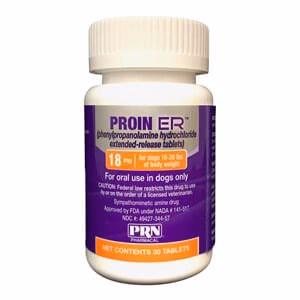 Rx Proin ER (phenylpropanolamine hydrochloride) Extended-Release Tablets for Dogs - Image 2