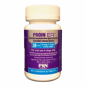 Rx Proin ER (phenylpropanolamine hydrochloride) Extended-Release Tablets for Dogs - Image 3