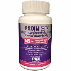 Rx Proin ER (phenylpropanolamine hydrochloride) Extended-Release Tablets for Dogs - Image 1