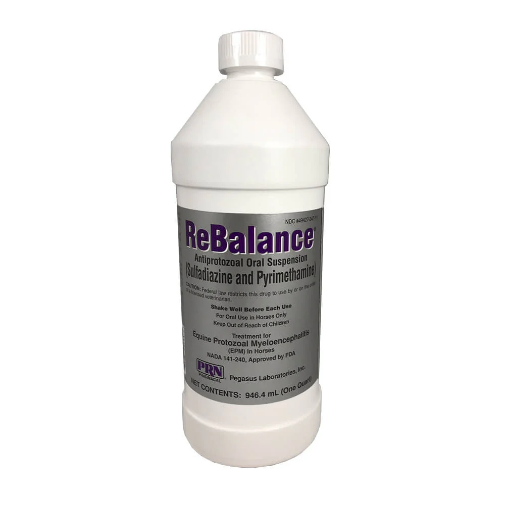 Rx ReBalance (sulfadizine & pyrimethamine) Antiprotozoal Oral Suspension, 1 Quart - Image 1