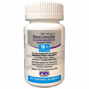 Rx Reconcile (fluoxetine hydrochloride) Chewable Tabs for Dogs - Image 1