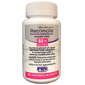 Rx Reconcile (fluoxetine hydrochloride) Chewable Tabs for Dogs - Image 3