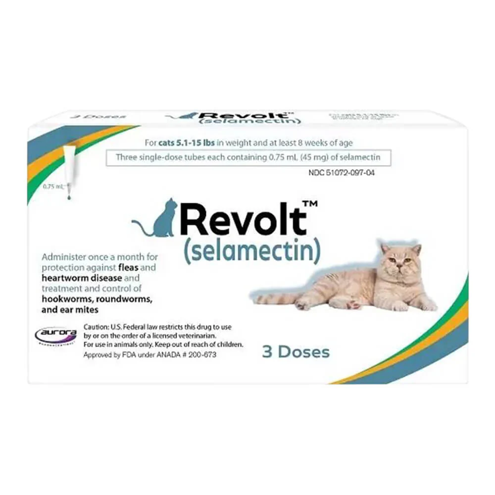 Rx Revolt (Selamectin) for Cats - Image 1