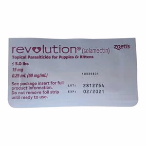 Rx Revolution (selamectin) for Puppies & Kittens (0-5lbs) - Image 2
