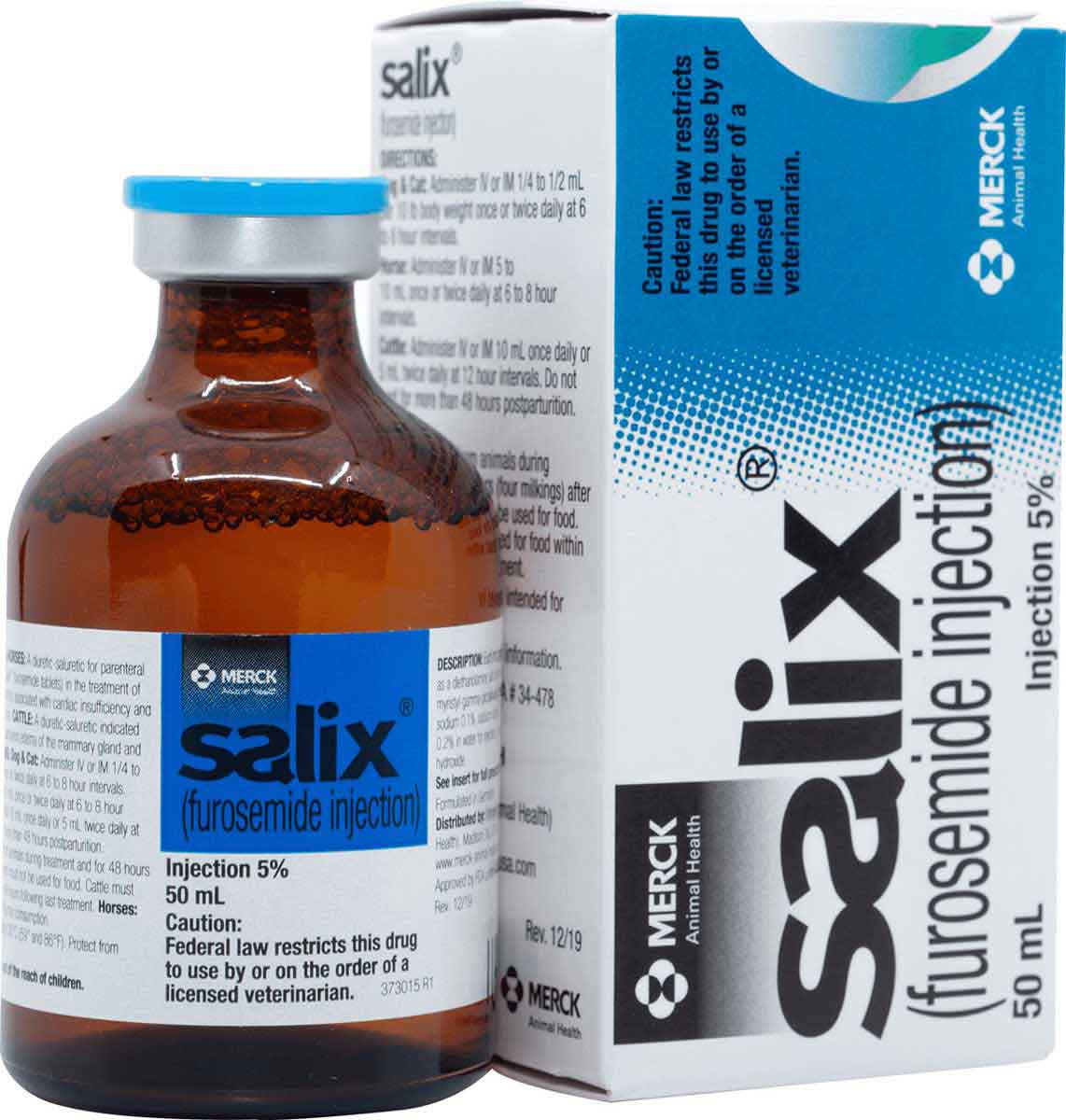 Rx Salix (furosemide) Injection, 50mg/ml 50ml