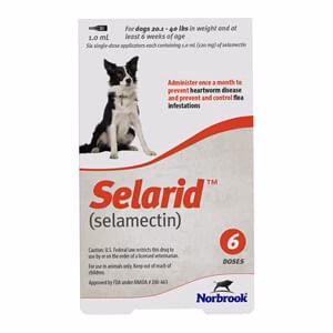 Rx Selarid (selamectin) Canine Topical Flea & Heartworm Prevention for Dogs - Image 2