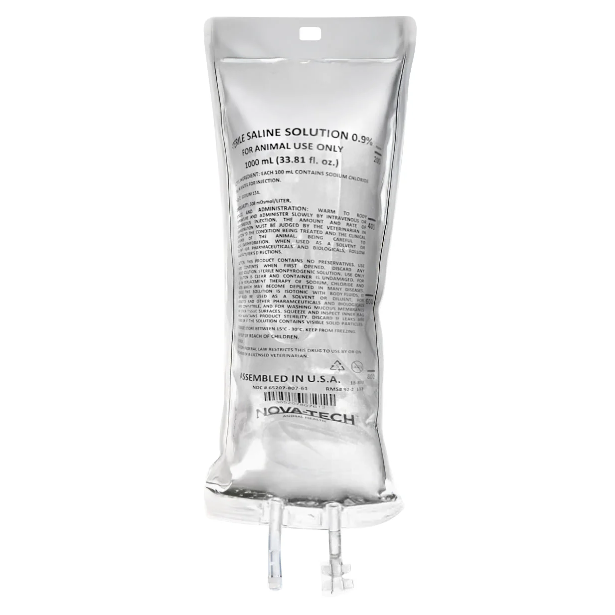 Rx Sodium Chloride Injection 0.9% x 1000ml bag - Image 1
