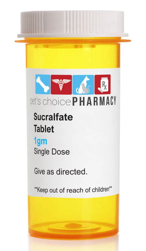 Rx Sucralfate (Generic) Tablets for Horses, Dogs, & Cats, 1 gram - Image 1